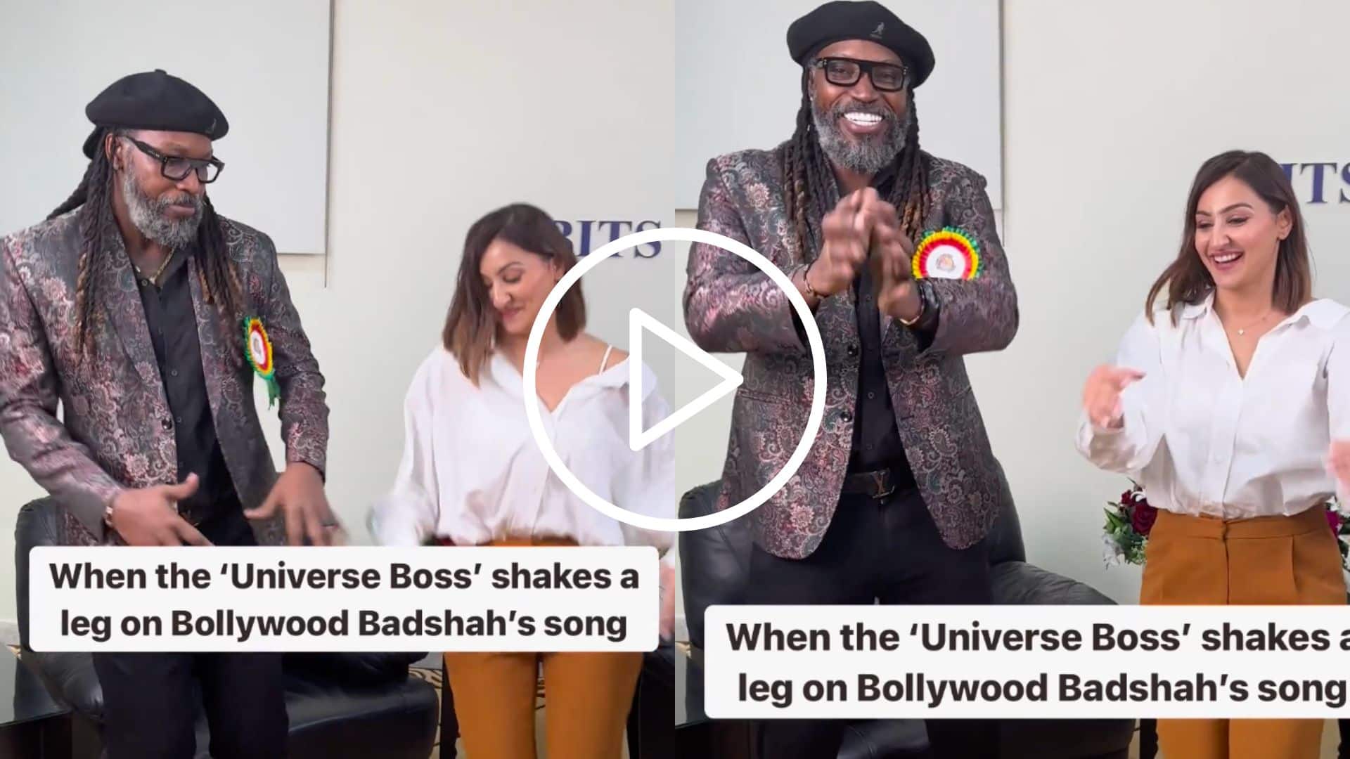 [Watch] Chris Gayle Grooves To Dunki's 'Lutt Putt Gaya', Shah Rukh Khan Reacts